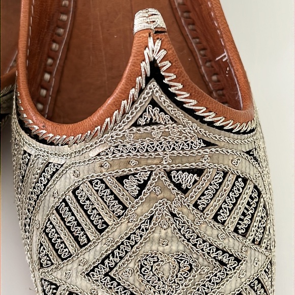 Arabian Handcrafted Leather Women’s Shoes Size 9 - Picture 5 of 6